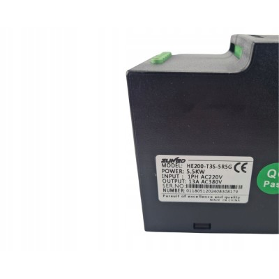 Jednofazowy falownik do silnika trójfazowego 1f 3f SOFTSTART 5,5 kW do 3 kW