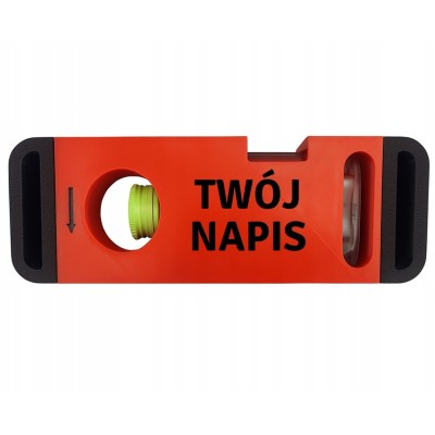 POZIOMICA na alkohol małpkę PREZENT dla MAJSTRA budowlańca na URODZINY