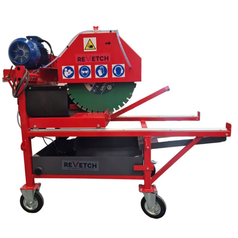 Przecinarki stołowe do pustaków